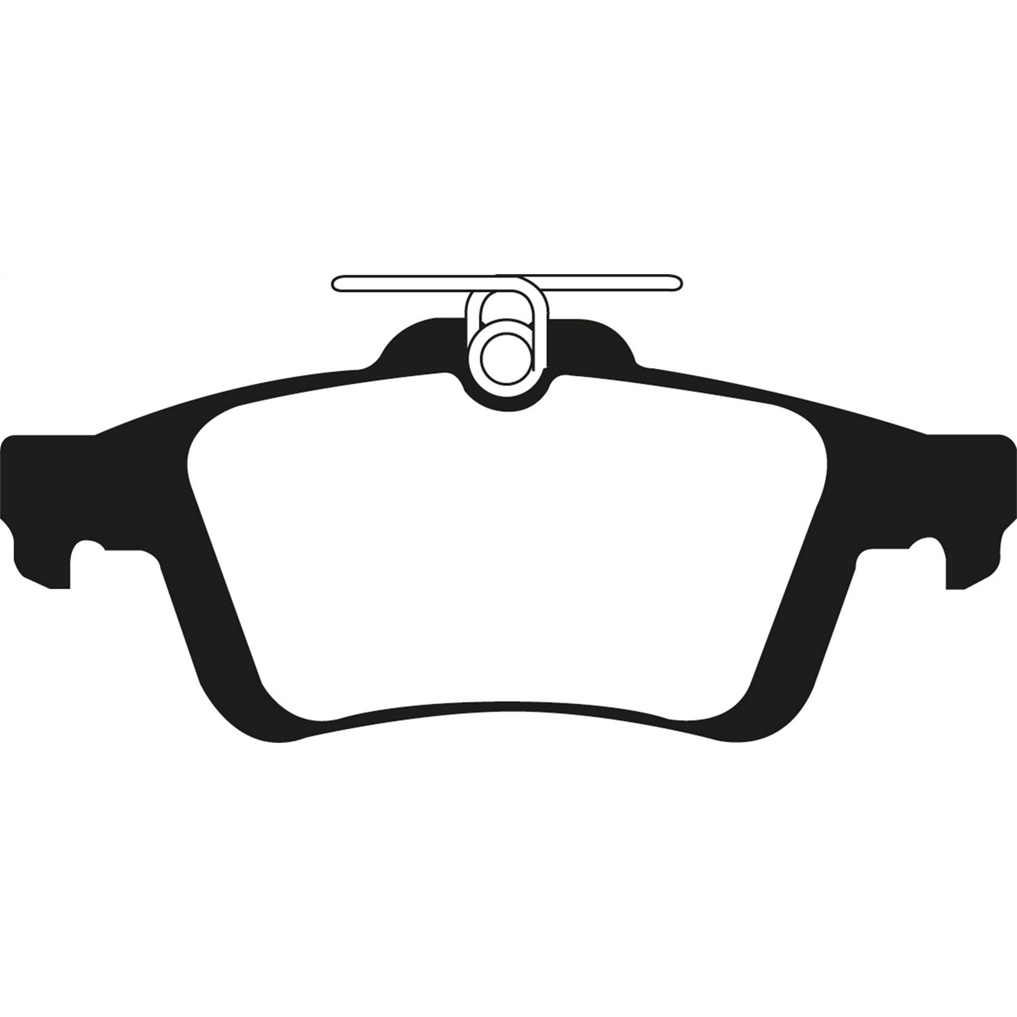 EBC Brakes DP31770C Redstuff Ceramic Low Dust Brake Pad EBC Brakes DP31770C Redstuff Ceramic Low Dust Brake Pad